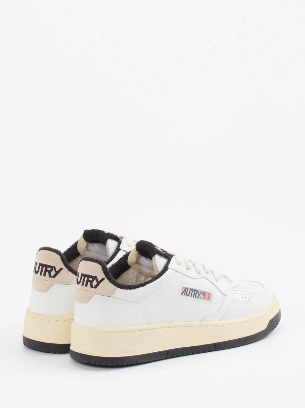 Autry – Low-Top Sneaker aus Kalbleder Offwhite