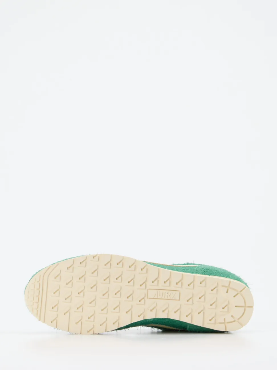 Autry – Retro-Sneaker aus Veloursleder grün