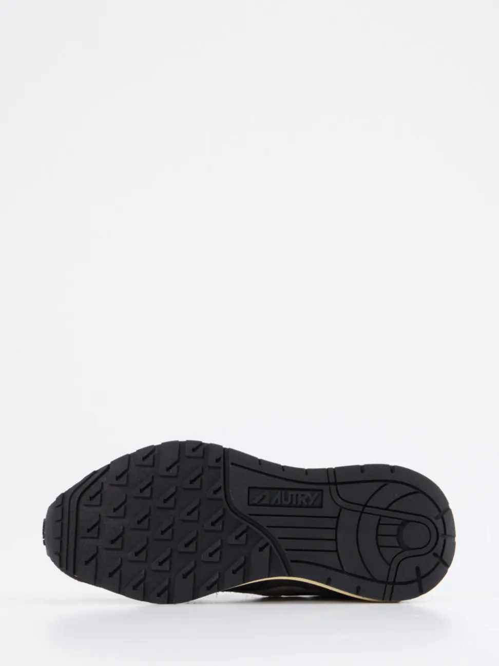 Autry – Retro-Sneaker aus Veloursleder in Anthrazit