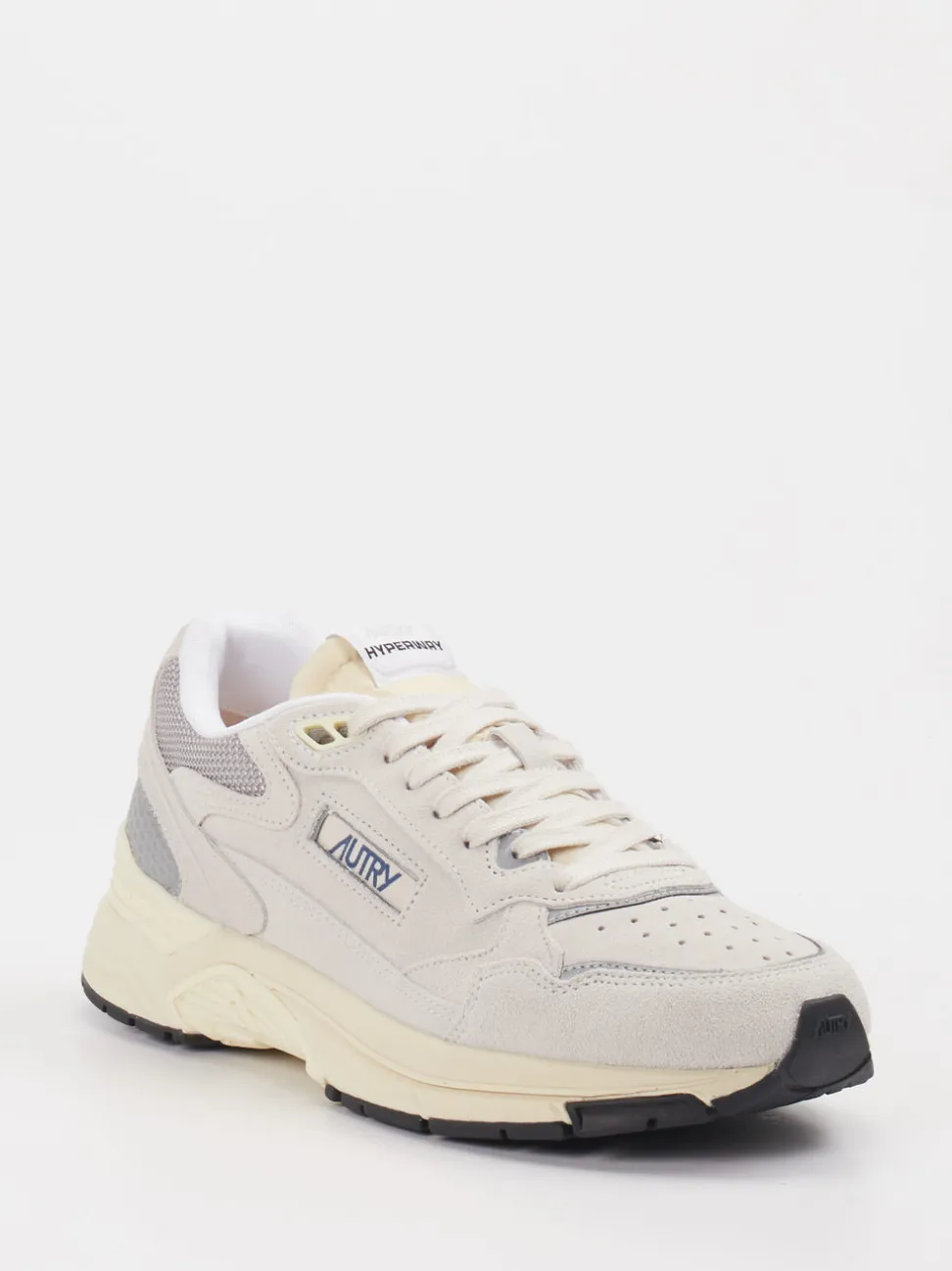 Autry – Retro-Sneaker aus Veloursleder beige