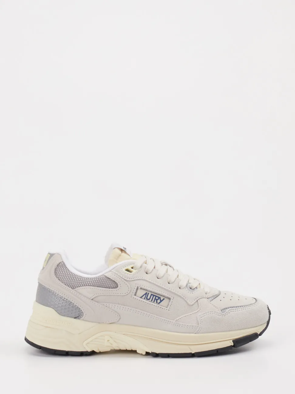 Autry – Retro-Sneaker aus Veloursleder beige