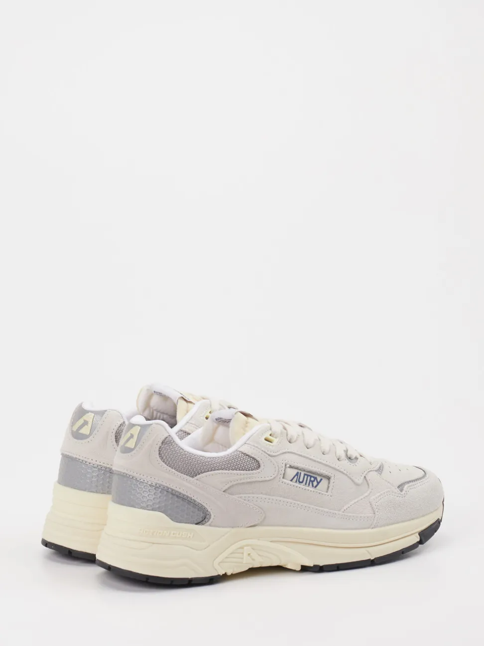 Autry – Retro-Sneaker aus Veloursleder beige