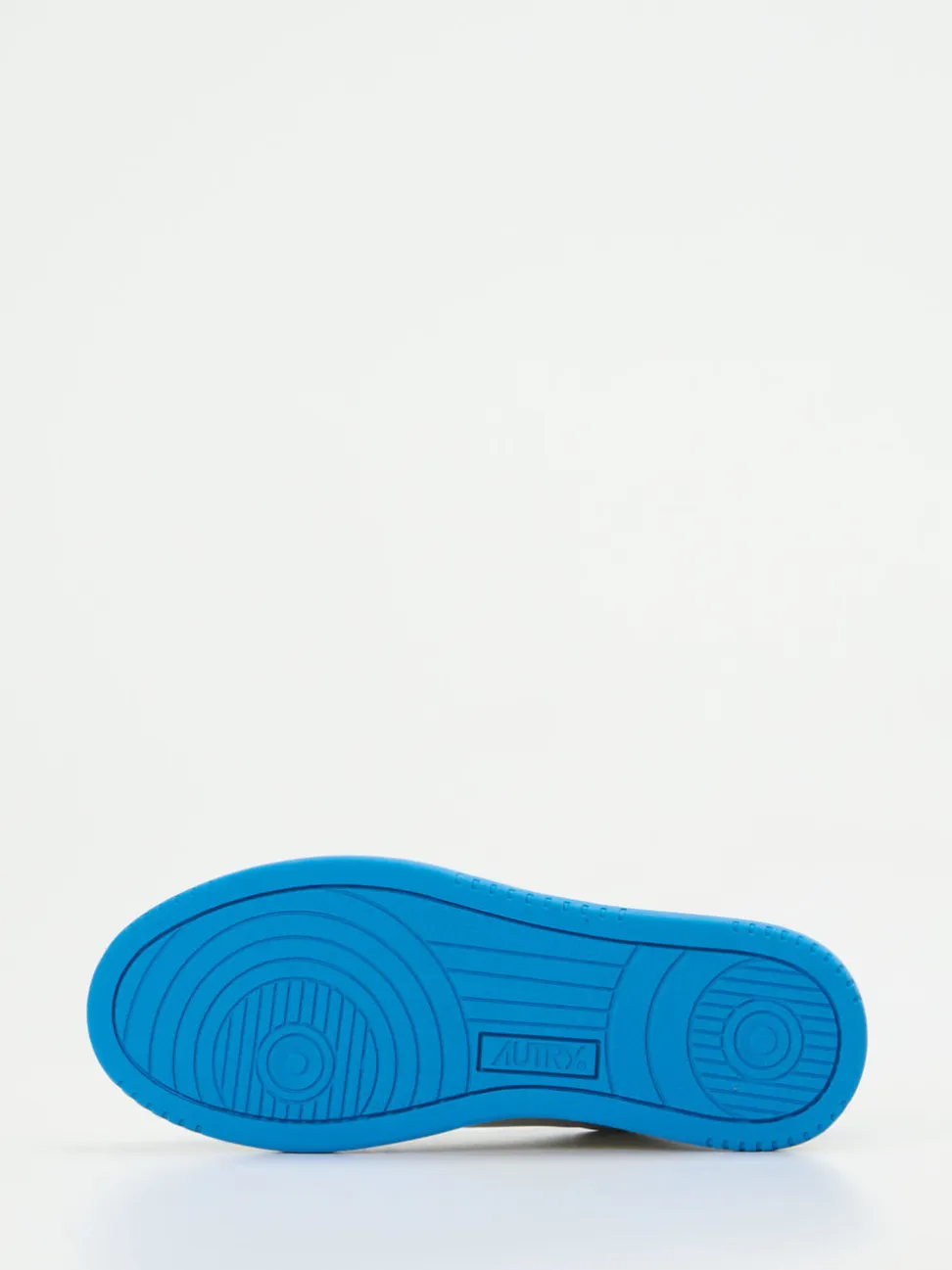 Autry – Sneaker aus Kalbleder in Weiß-Blau