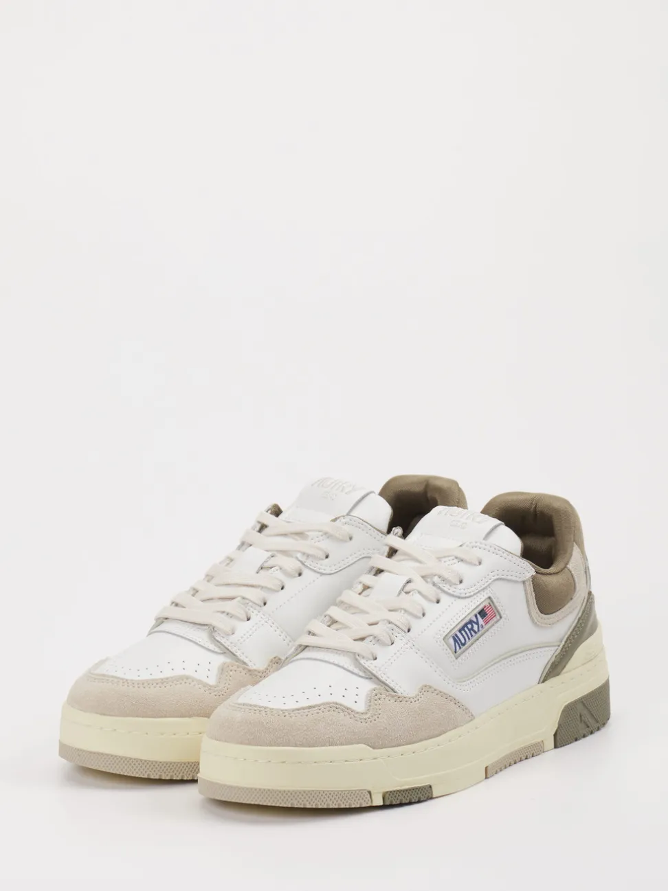Autry – Sneaker aus Kalbleder in Offwhite