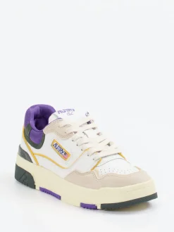 Autry – Sneaker aus Kalbleder in Beige-Multi