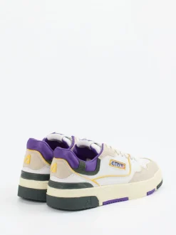 Autry – Sneaker aus Kalbleder in Beige-Multi
