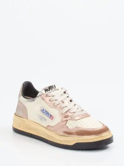 Autry – Sneaker aus Leder in Roségold-Finish