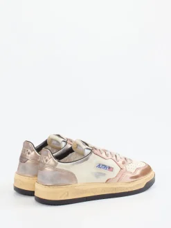 Autry – Sneaker aus Leder in Roségold-Finish
