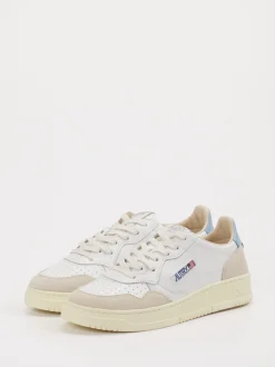Autry – Sneaker aus Leder Veloursmix Weiß