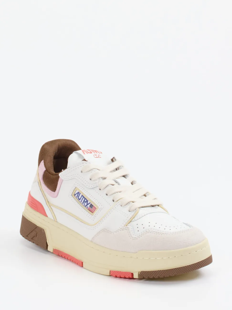 Autry – Sneaker aus Leder in Cremeweiß