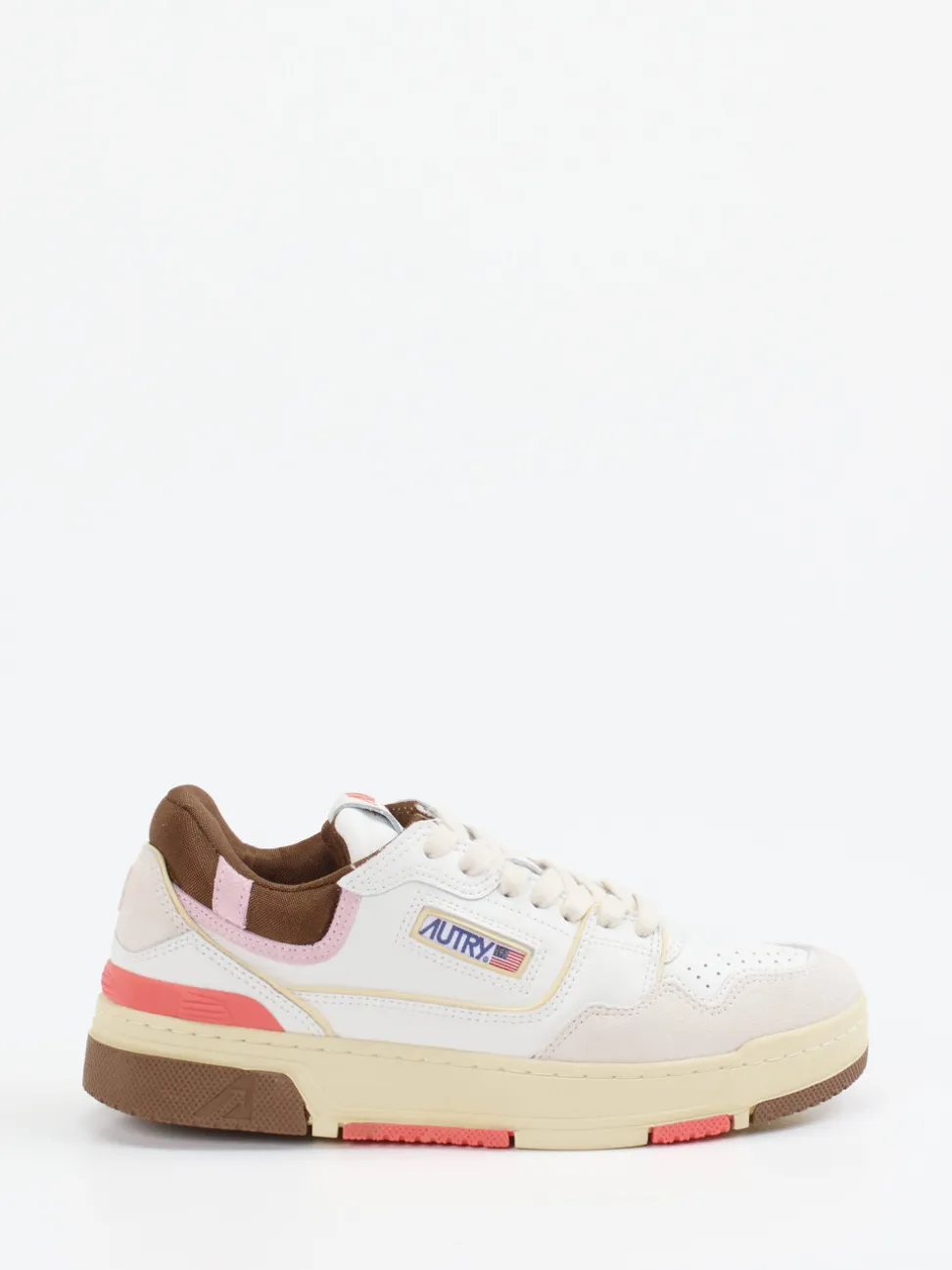 Autry – Sneaker aus Leder in Cremeweiß