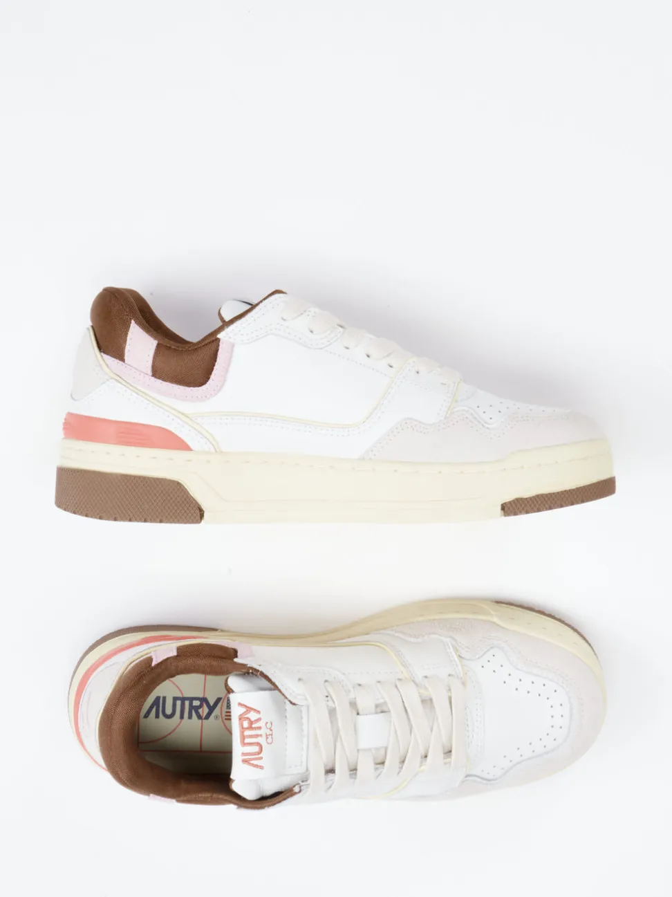 Autry – Sneaker aus Leder in Cremeweiß