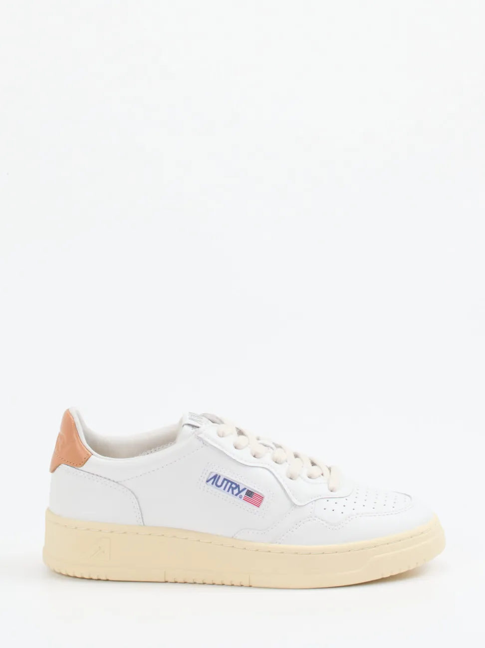 Autry – Sneaker aus Leder in Off-White