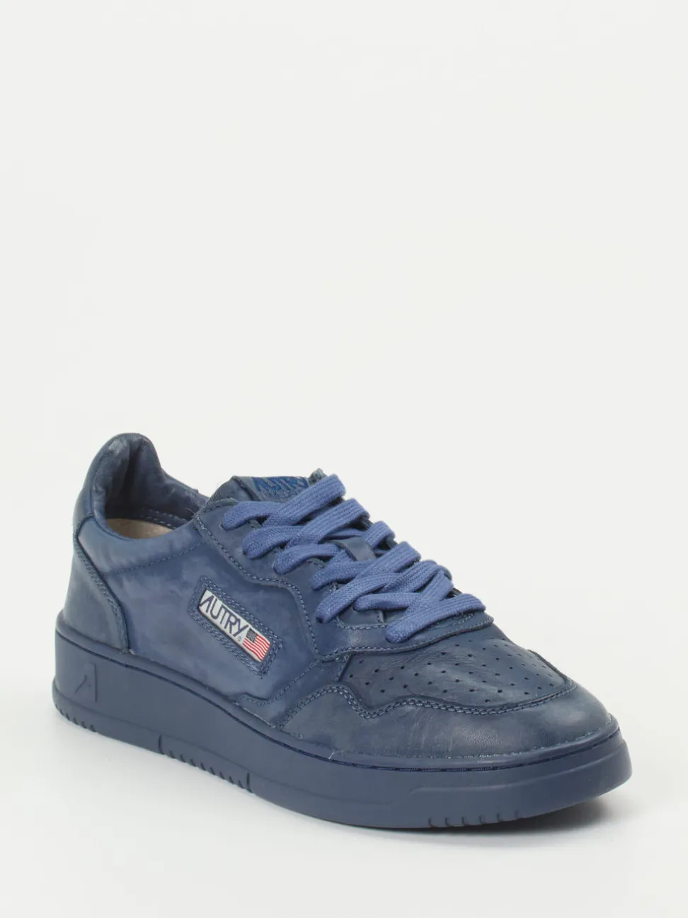 Autry – Sneaker aus Leder in Indigoblau
