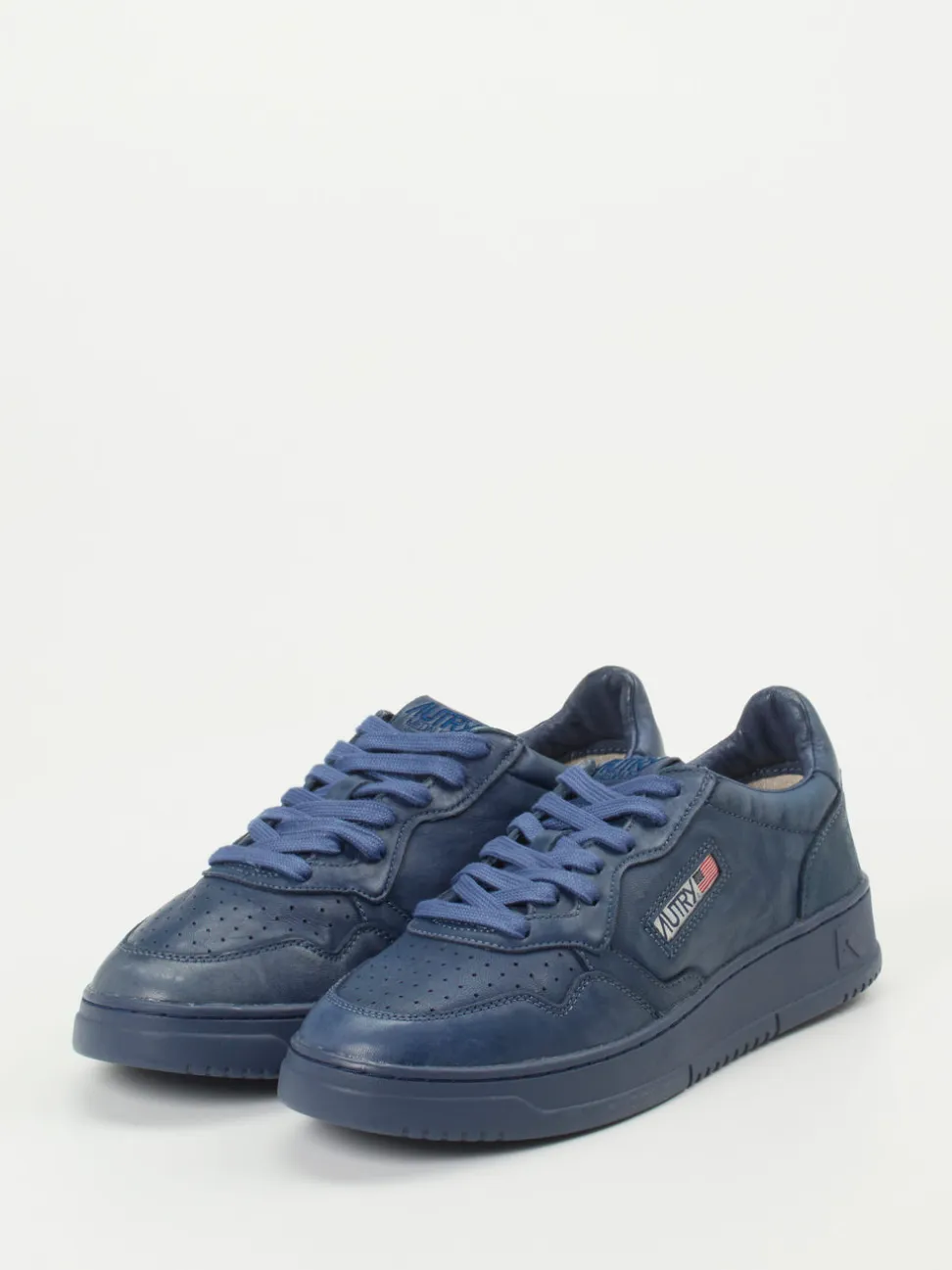Autry – Sneaker aus Leder in Indigoblau