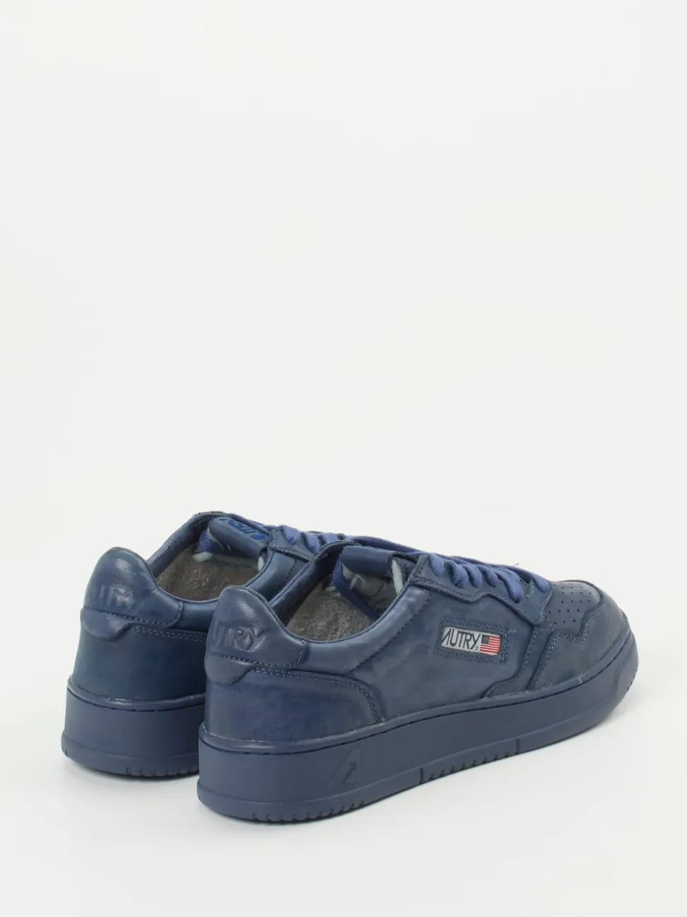 Autry – Sneaker aus Leder in Indigoblau