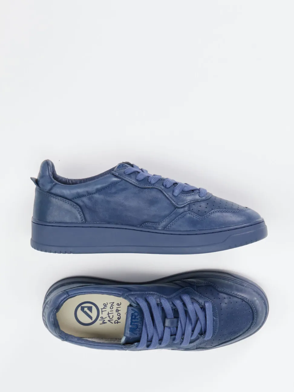 Autry – Sneaker aus Leder in Indigoblau