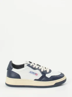 Autry – Sneaker aus Leder in Weiß und Navy