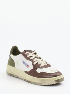 Autry – Sneaker aus Leder in Off-White