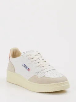 Autry – Sneaker aus Ledermix Offwhite