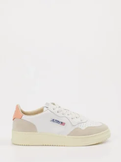 Autry – Sneaker aus Ledermix Offwhite