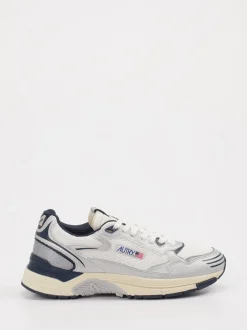 Autry – Sneaker aus Mesh und Synthetikleder Off-White