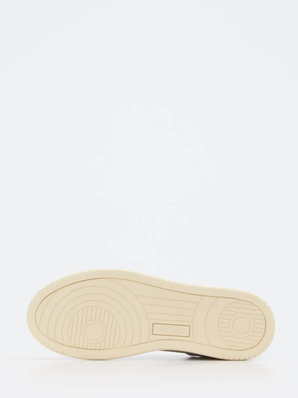 Autry – Sneaker aus Metallicleder silberfarben