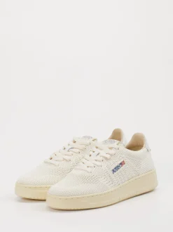Autry – Sneaker aus Textil in Cremeweiß