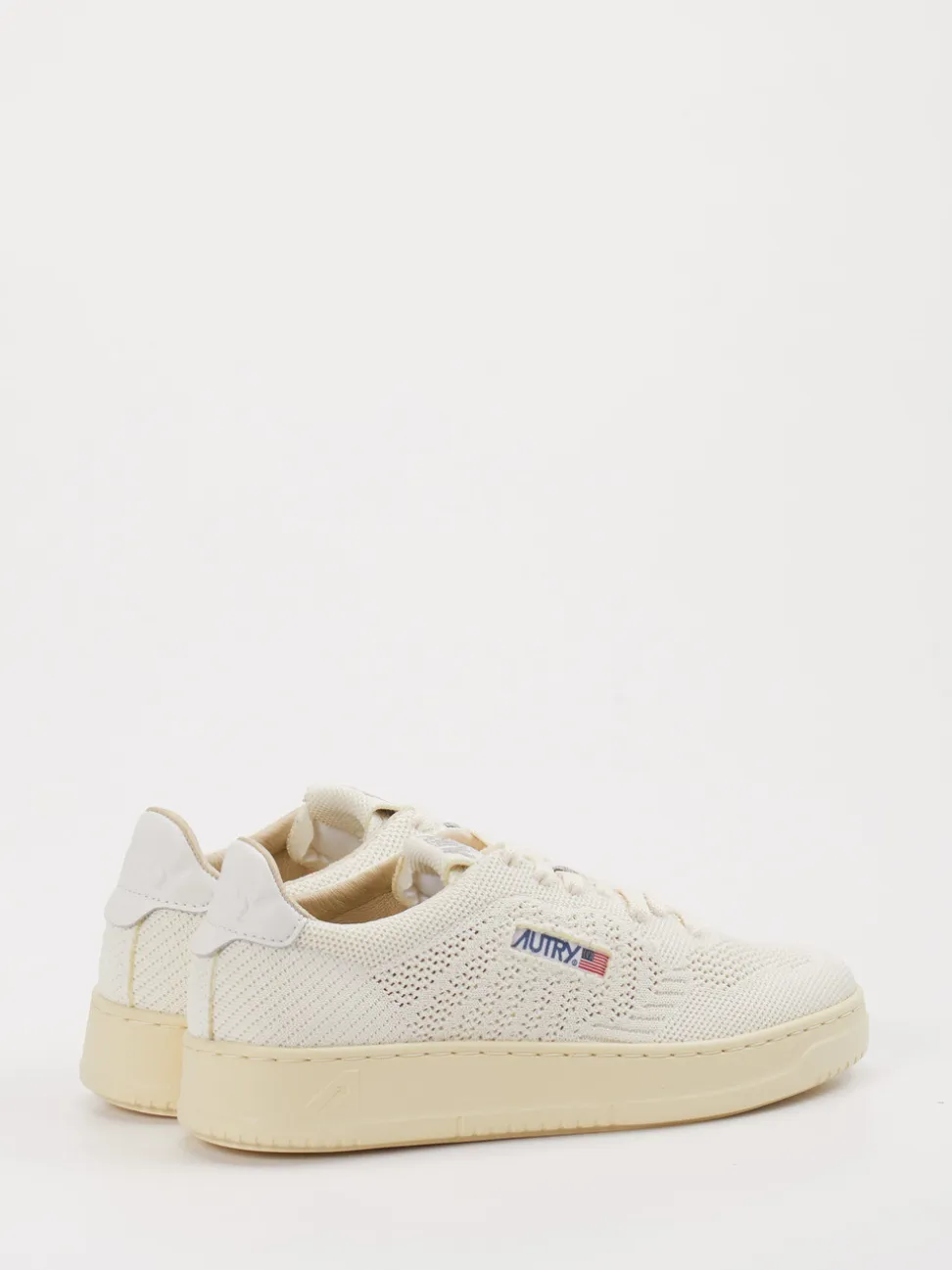 Autry – Sneaker aus Textil in Cremeweiß