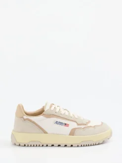Autry – Sneaker aus Textil in Beige