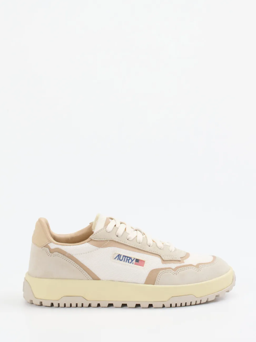 Autry – Sneaker aus Textil in Beige