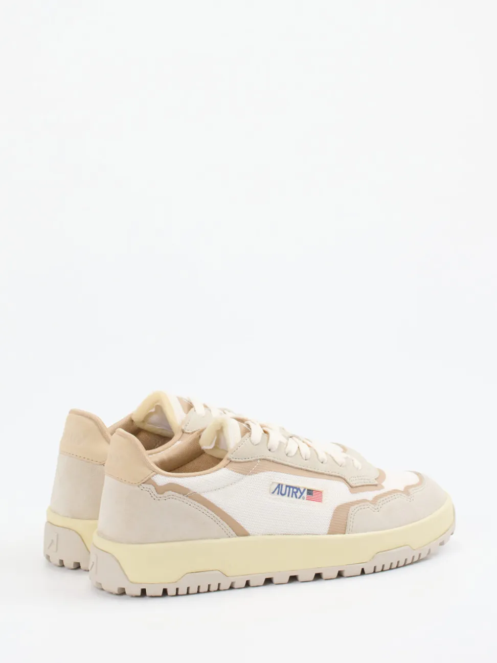 Autry – Sneaker aus Textil in Beige