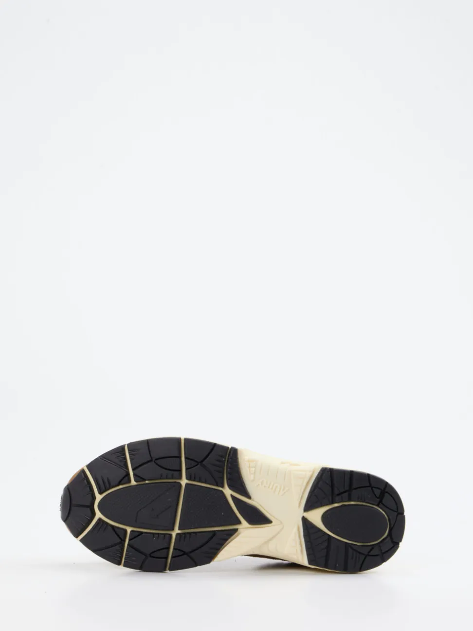 Autry – Sneaker aus Veloursleder und Mesh cognac