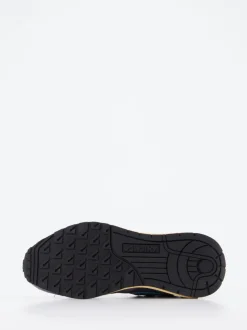 Autry – Sneaker aus Velour/Textil in Blau