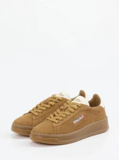 Autry – Sneaker aus Veloursleder cognacbraun