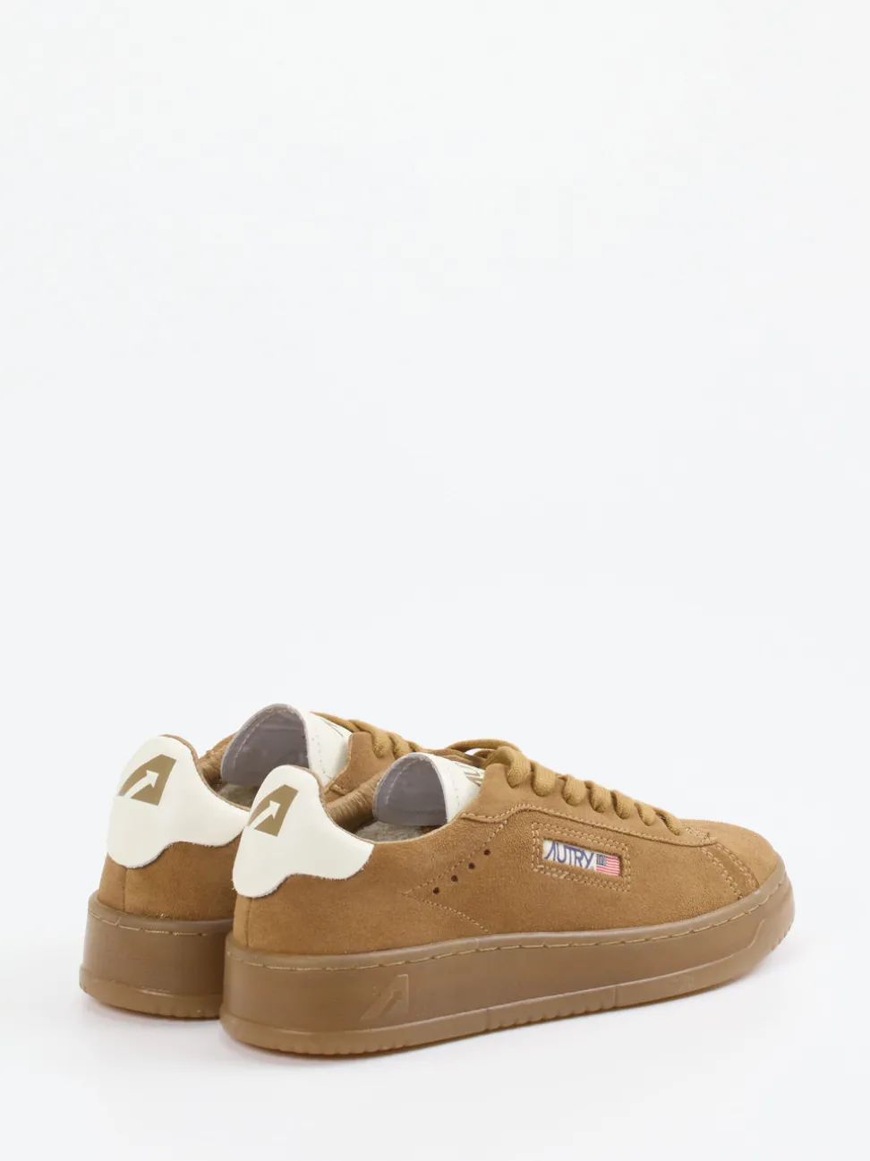 Autry – Sneaker aus Veloursleder cognacbraun