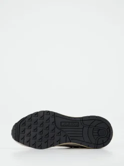 Autry – Sneaker aus Veloursleder und Nylon hellgrau
