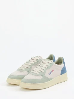 Autry – Sneaker aus Veloursleder in Pastelloptik