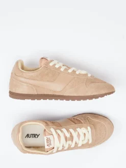 Autry – Sneaker aus Veloursleder beigebraun