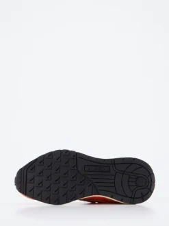 Autry – Sneaker aus Veloursleder und Textil Korallrosa