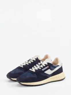 Autry – Sneaker aus Veloursleder und Nylon dunkelblau
