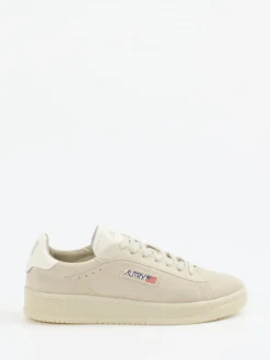 Autry – Sneaker aus Veloursleder in Beige