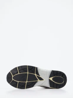 Autry – Sneaker aus Velour/Leder in Offwhite
