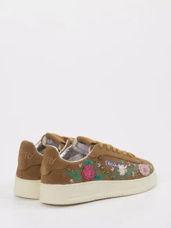 Autry – Sneaker aus Veloursleder cognacfarben