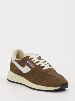 Autry – Sneaker aus Velour/Textil in Braun