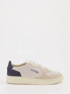 Autry – Sneaker aus Veloursleder in Beige