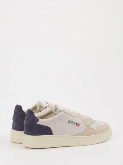 Autry – Sneaker aus Veloursleder in Beige