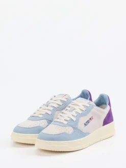 Autry – Sneaker aus Veloursleder in Pastelltönen