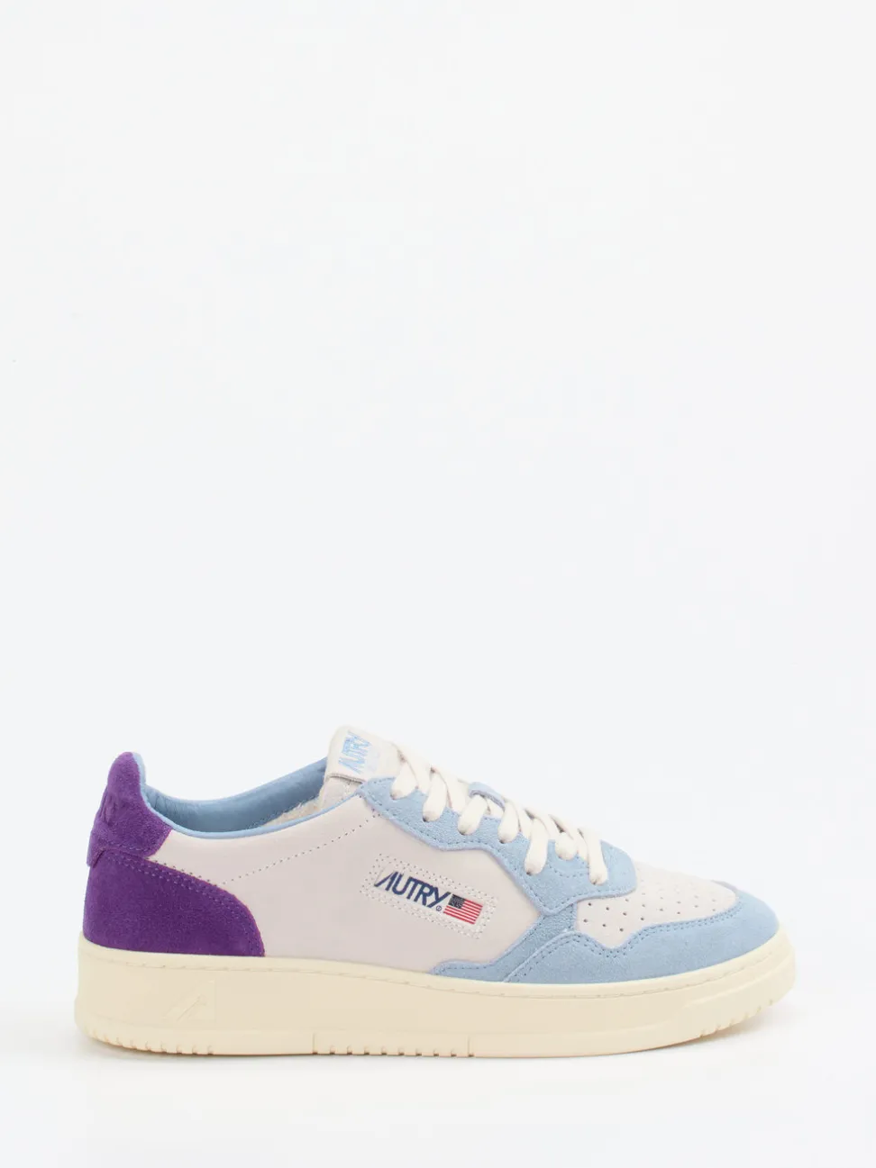 Autry – Sneaker aus Veloursleder in Pastelltönen