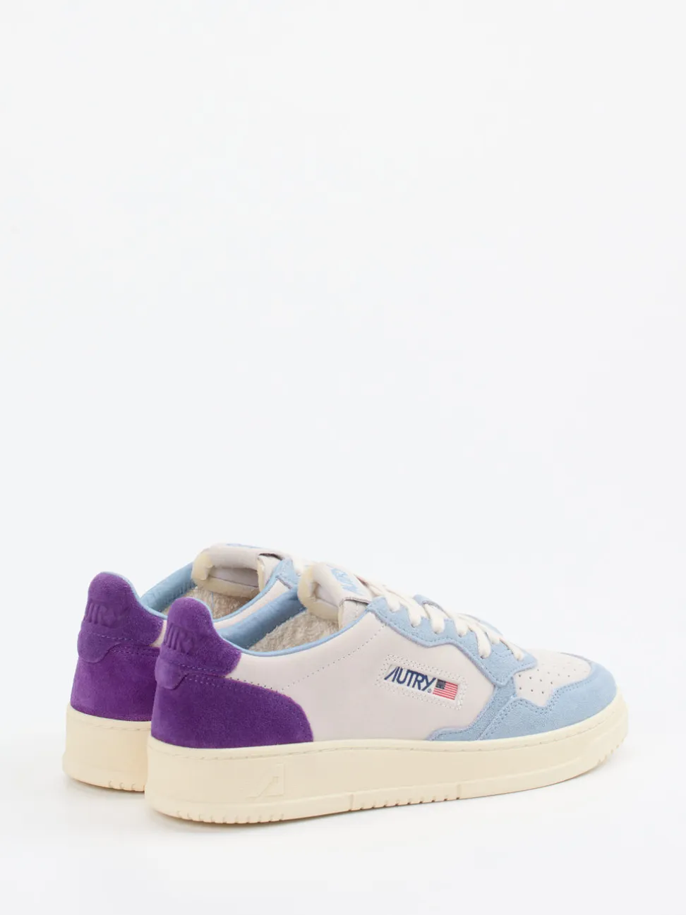Autry – Sneaker aus Veloursleder in Pastelltönen